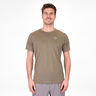 Crew Two Colored T-shirt Heren-Olijf