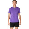 Road Seamless Hardloopshirt Heren-paars