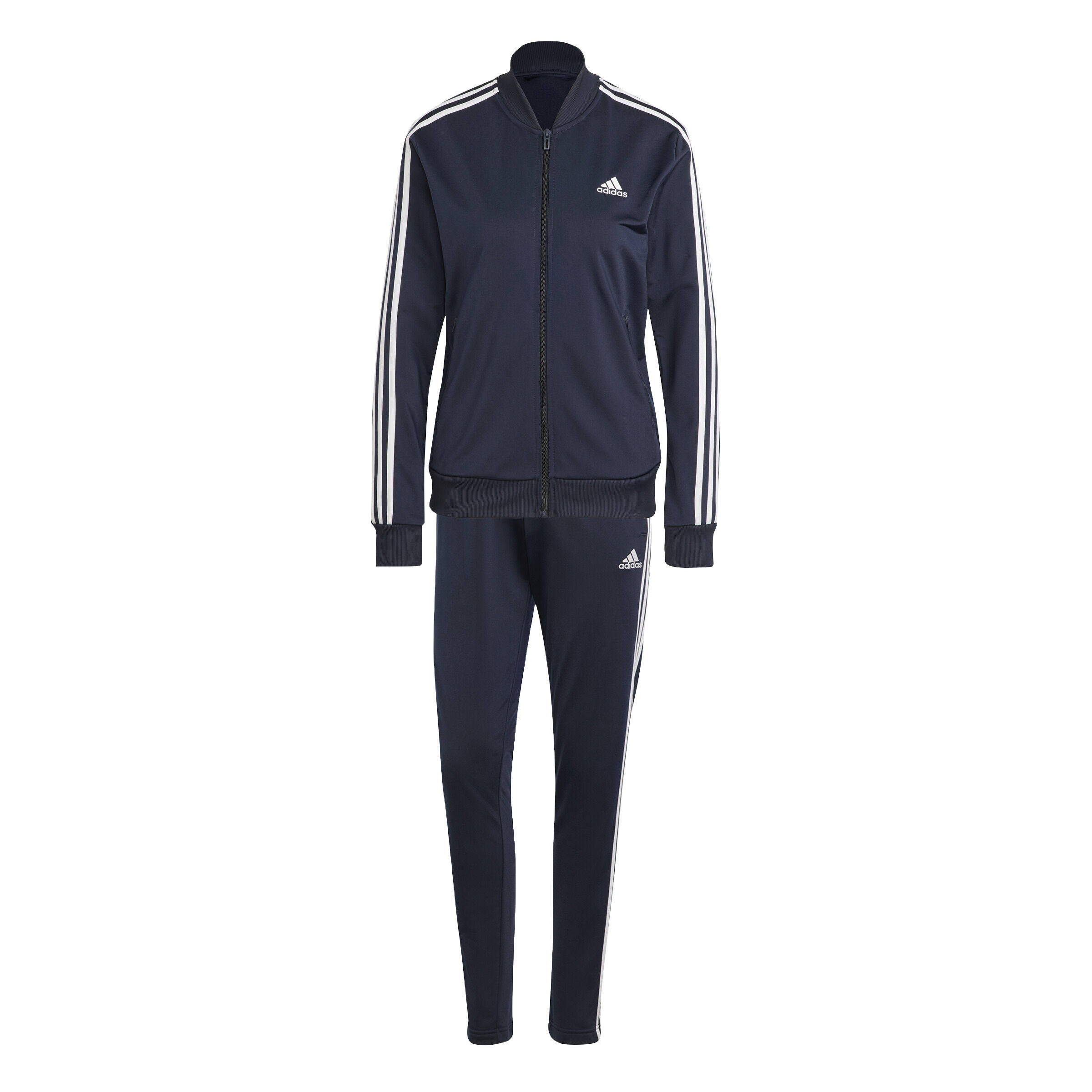 Buy adidas 8 Stripes Trainingspak Dames Donkerblauw Wit online Tennis Point NL