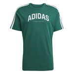 adidas Kleding adidas Graphic T-shirt Heren - groen, wit