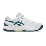ASICS Tennisschoenen ASICS GEL-DEDICATE 8 GS Allcourt schoen Kinderen-wit, grijs