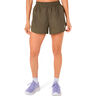 Nagino 4in Run Hardloopshorts Dames-groen