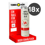 Wilson Bal met binnendruk Wilson WTV TOUR 2.0 Verpakking 4 stuks 