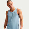 Stride Hardloopshirt Heren - lichtblauw, zilver