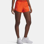 Under Armour Kleding Under Armour Tech Play Up Short voor tennisballen Dames-oranje