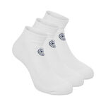 BIDI BADU Kleding BIDI BADU No Party No Show Move Tennissokken Verpakking 3 Stuks-Wit,Zwart