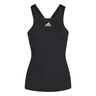 Y Tanktop Dames-Zwart Mat