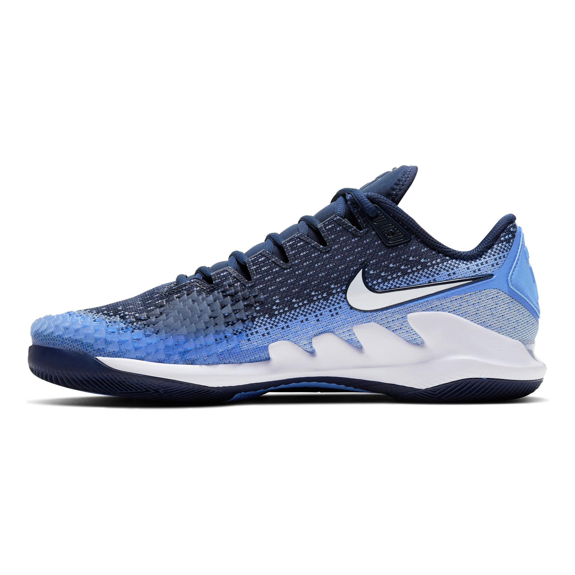 Ellendig Makkelijker maken deze Nike Air Zoom Vapor X Knit Allcourt Schoen Heren - Lichtblauw, Donkerblauw  online kopen | Tennis-Point