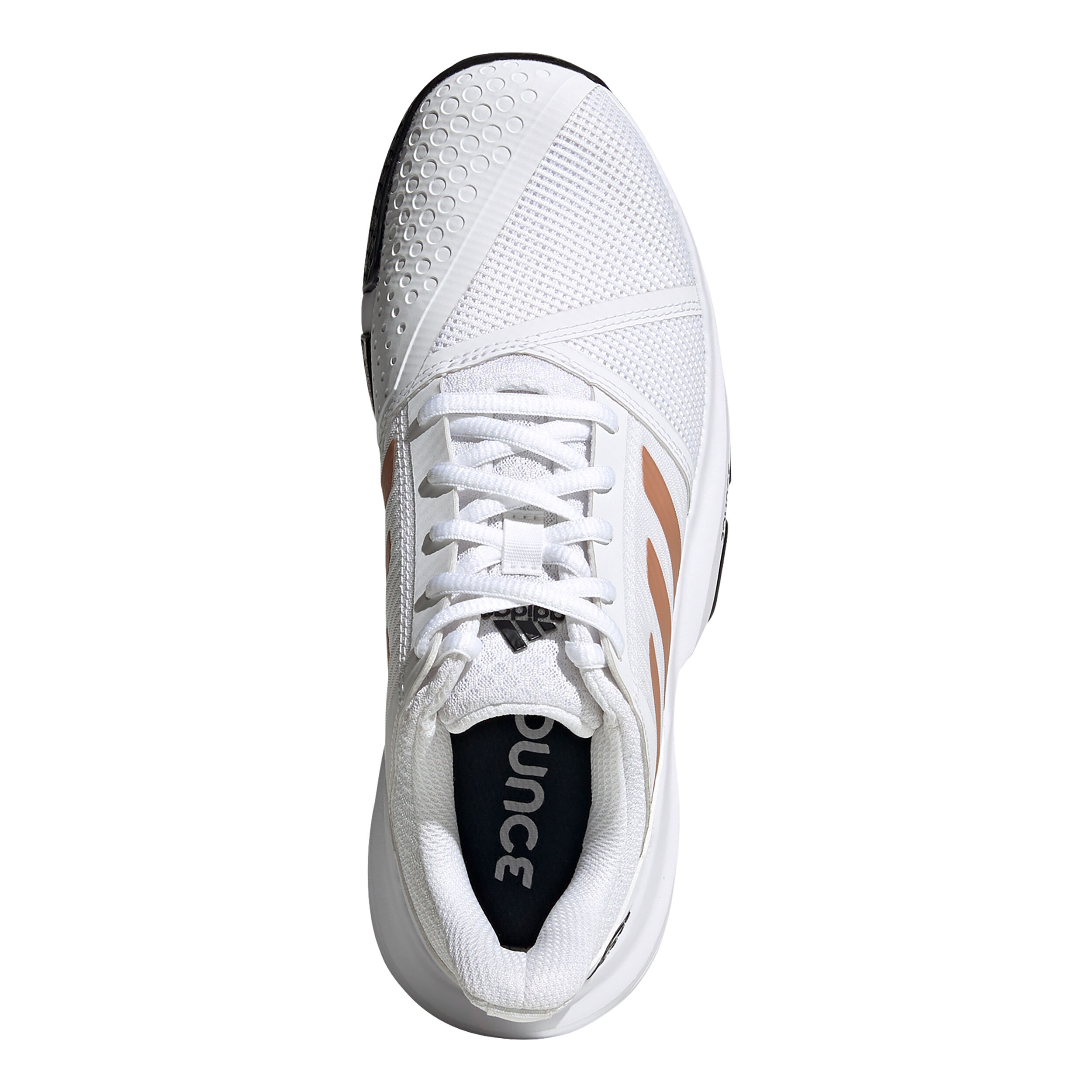adidas Courtjam Bounce Allcourt Schoen Dames - Wit, Goud online ... adidas Courtjam Bounce Allcourt Schoen Dames - Wit, Goud online ...