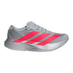 adidas Hardloopschoenen adidas adizero Evo SL Wedstrijdschoen Dames-grijs, rood