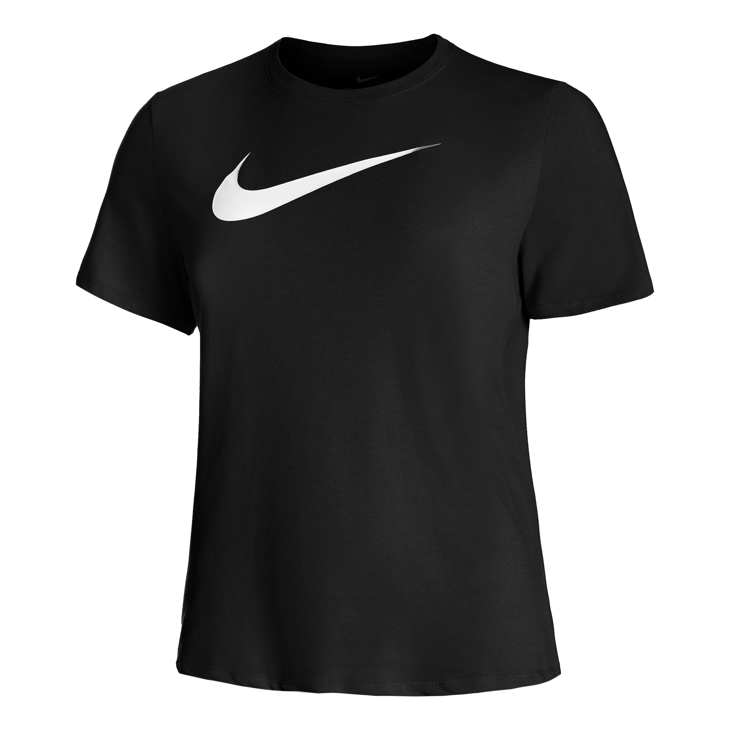 Buy Nike Dri Fit Swoosh T shirt Dames Zwart Wit online Tennis Point NL