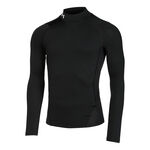 Under Armour Kleding Under Armour Heatgear Comp Mock Longsleeve Heren-Zwart