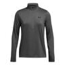 Tech 1/2 Zip Longsleeve Dames-Grijs