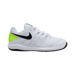Nike Tennisschoenen Nike  Vapor X Allcourt schoen Kinderen-wit, neongroen