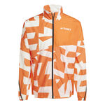 adidas Kleding adidas Terrex MT Wind Hardloopjas Heren-Oranje