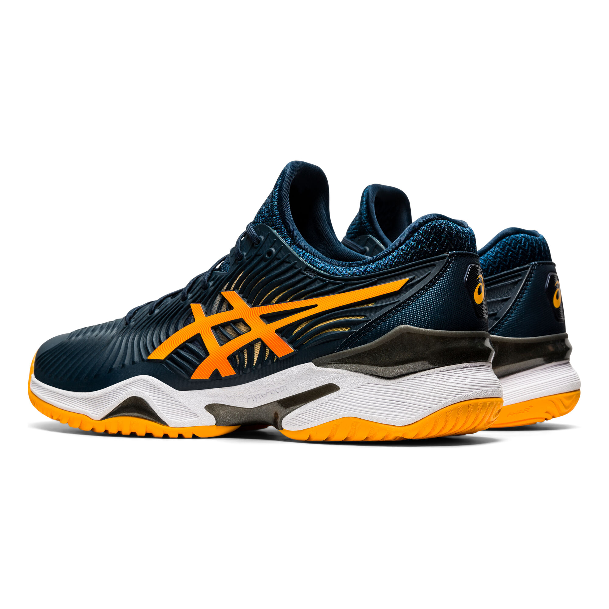 Buy ASICS Court FF 2 Allcourt Schoen Heren Donkerblauw Oranje online