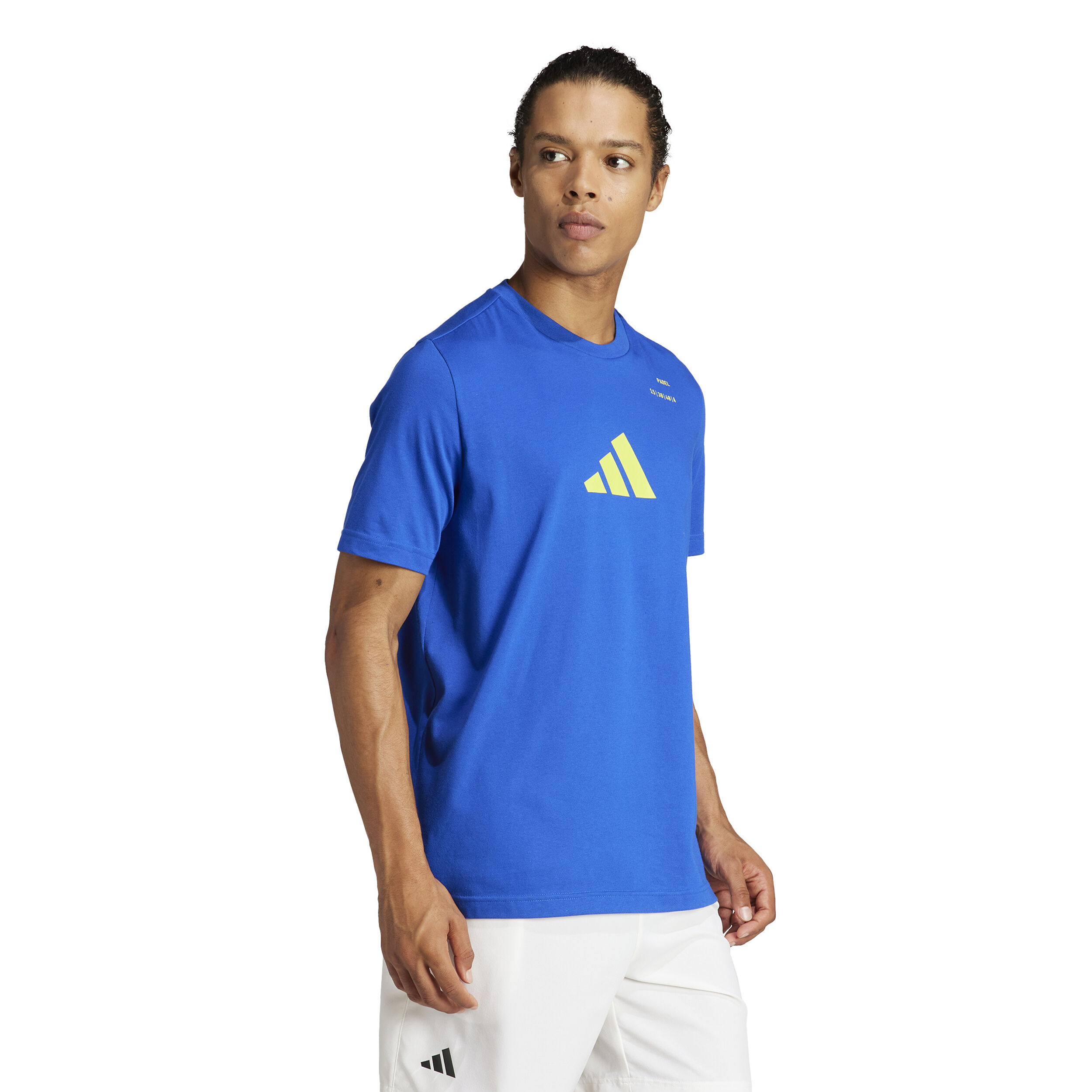 Adidas shirt heren blauw hotsell