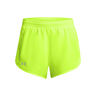 Fly By Hardloopshorts Dames-Neongeel