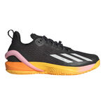 adidas Tennisschoenen adidas Adizero Cybersonic Allcourt Schoen Heren-Zwart,Oranje