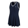 Contrast Jurk Dames - donkerblauw, 