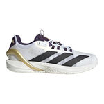 adidas Tennisschoenen adidas Adizero Cybersonic Allcourt Schoen Heren-Wit,Paars