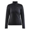 Core Gain Midlayer Hardloopshirt Dames-Zwart