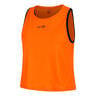 Court Tanktop Dames-Oranje