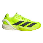 adidas Tennisschoenen adidas Adizero Cybersonic Gravelschoen Heren-Limoen,Zwart