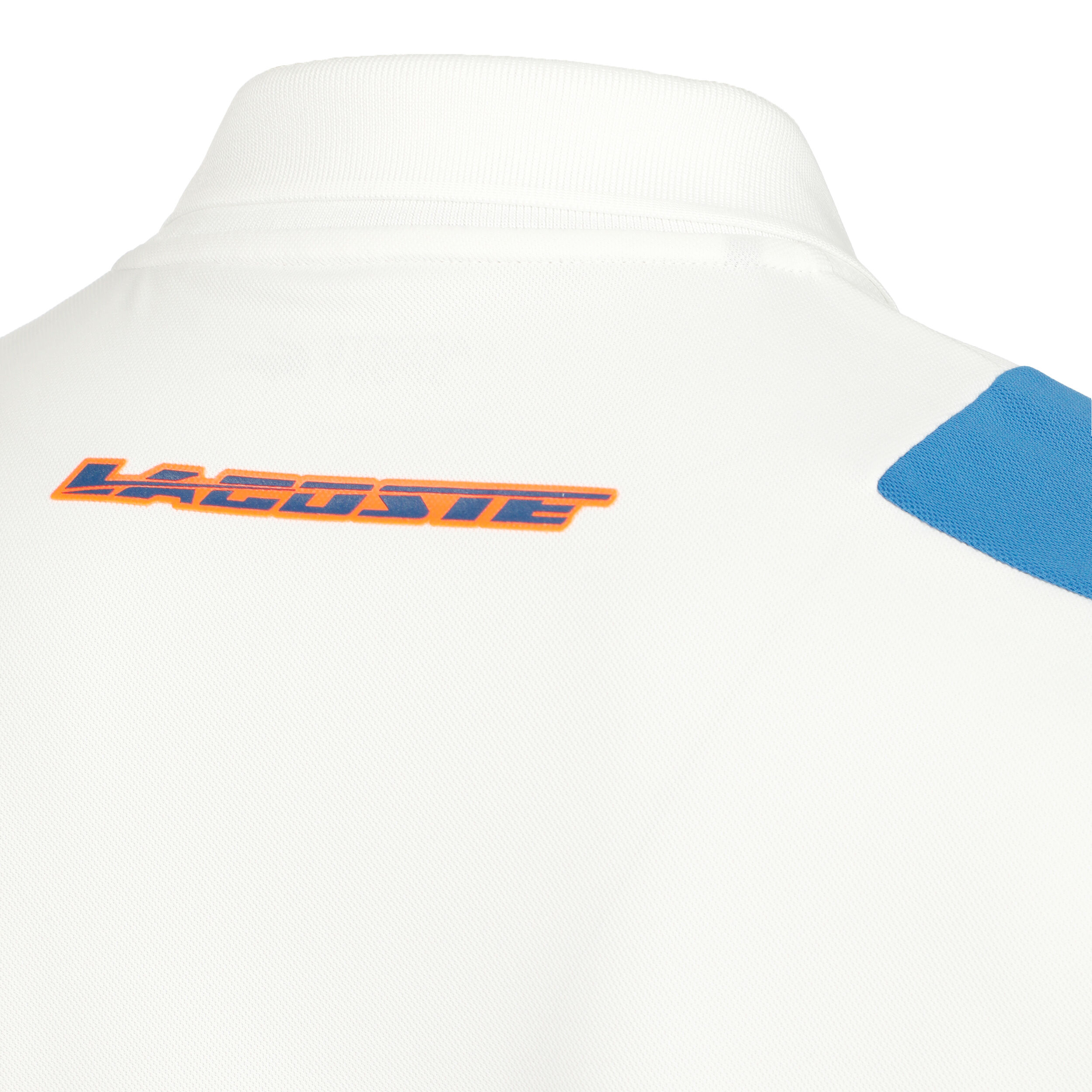 Polo Heren Wit Blauw