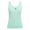 Court Tanktop Dames-groen