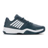 Court Express Gravelschoen Heren-Petrolblauw,Wit