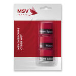 MSV Overgrips MSV Cyber Wet Verpakking 3 Stuks-Rood