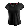 Tiara T-shirt Dames-Zwart,Wit