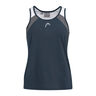 22 Tanktop Dames - donkerblauw, olijf