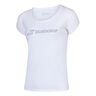 Exercise T-shirt Dames - wit, grijs