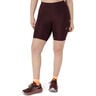 Road High Waist 8in Sprinter Hardlooplegging Dames-Donkerrood