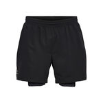 Newline Hardloopshorts Newline Dallas 2in1 Shorts Heren-Zwart