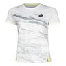 Tech T-shirt Dames-Wit,Grijs