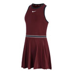 Nike Kleding Nike Court Dri-FIT Slam Jurk Dames-Donkerrood