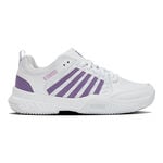 K-Swiss Tennisschoenen K-Swiss COURT EXPRESS 2 Clay Gravelschoen Dames-wit, lavendel