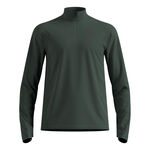 Odlo Kleding Odlo Essential Thermal Midlayer 1/2 Zip Hardloopshirt Heren-Olijf