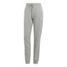 Essentials Linear French Terry Cuffed Trainingsbroek Dames-Lichtgrijs,Wit