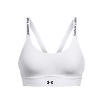 Under Armour Kleding Under Armour Infinity Mid 2.0 Sport-bh Dames-Wit