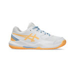 ASICS Padel schoenen ASICS Gel-Dedicate 8 Padel schoen Kinderen - wit, oranje