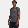 Tech Twist T-shirt Dames-Zwart