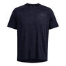 Tech Textured T-shirt Heren-Donkerblauw