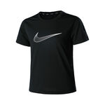 Nike Kleding Nike Dri-Fit One Graphic T-shirt Meisjes-Zwart,Wit