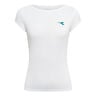 Court T-shirt Dames-wit