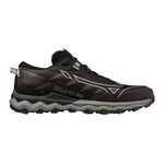 Mizuno Hardloopschoenen Mizuno Wave Daichi 7 GTX Trailschoen Dames-Zwart,Grijs