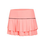 Lucky in Love Kleding Lucky in Love Pleat Tier With Piping Rok Dames-Abrikoos,Zwart